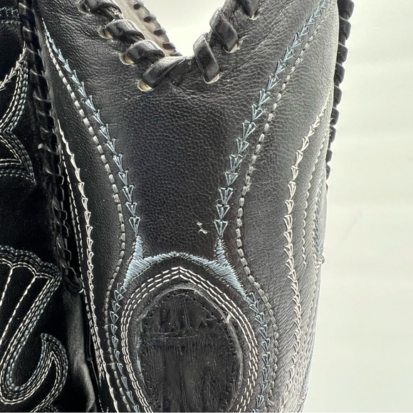Los Altos Crocodile Cowboy Boots - Picture 8 of 15